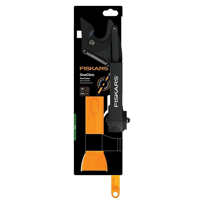 Fiskars OneClick Astschere (L x B x H: 427 x 71 x 116 mm) | BAUHAUS