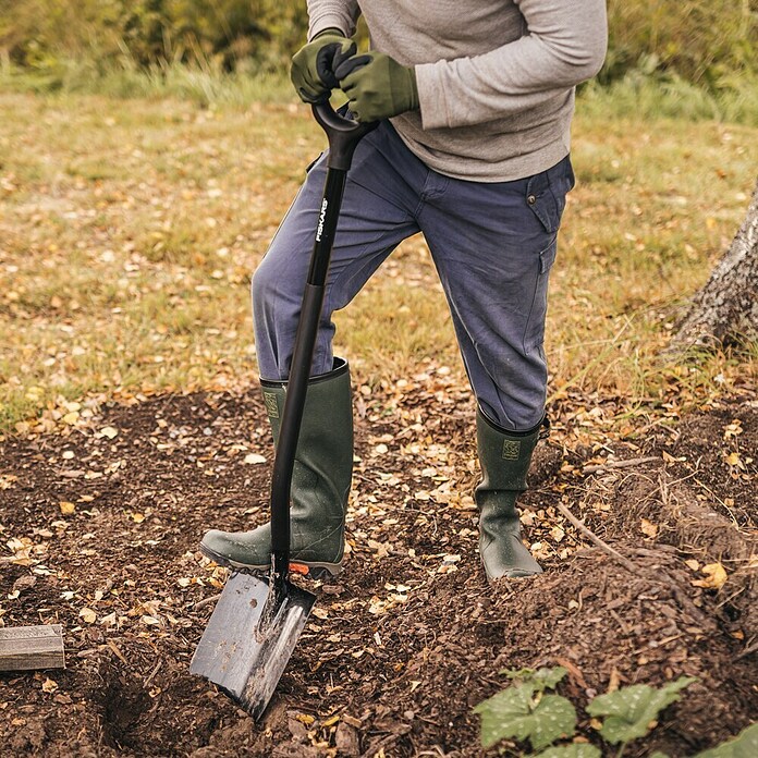 Fiskars Ergonomic Gärtnerspaten Pro (Arbeitsbreite: 20,5 cm, Länge: 1 305 mm) | BAUHAUS