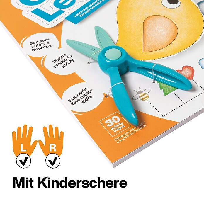 Fiskars Bastel-Set Anfängerschere & Bastelheft (2 -tlg.) | BAUHAUS