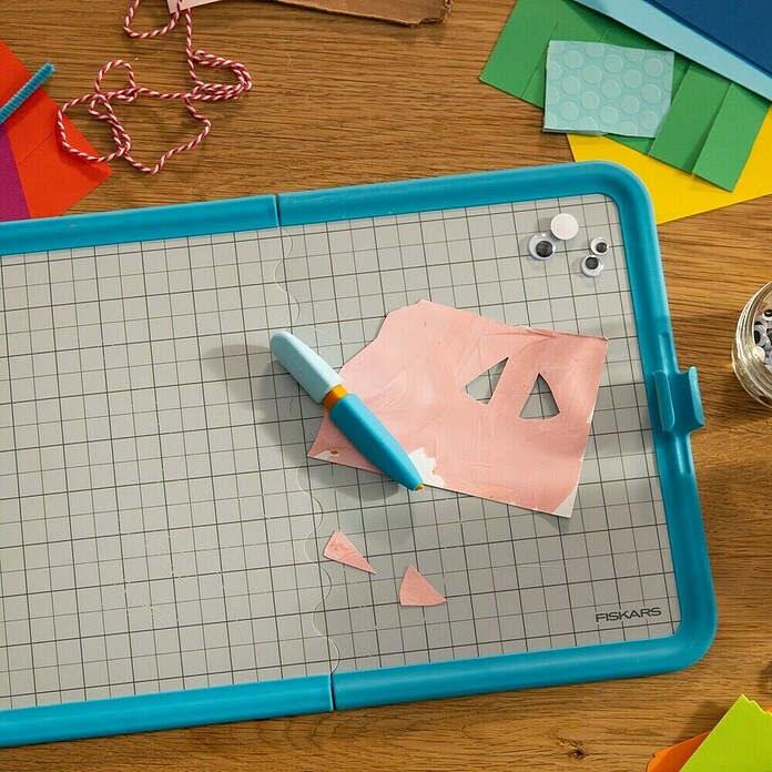 Fiskars Bastel-Set Schneidestift und -matte für Kinder (2 -tlg.) | BAUHAUS