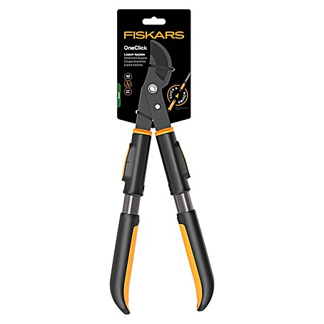 Fiskars OneClick Astschere Bypass (L x B x H: 442 x 170 x 34 mm)