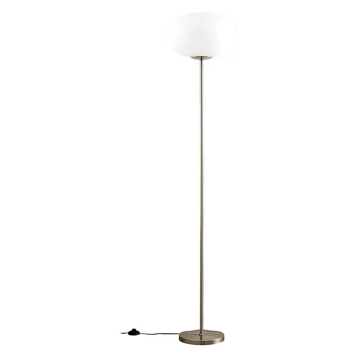 Lindby Stehleuchte Sonika - Höhe: 175 cm, alu / grau / zink, E27