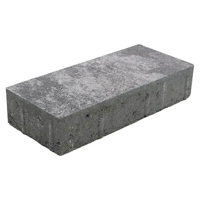 EHL EIBA Pflasterstein - 30 x 13,3 x 6 cm, Grau-Anthrazit, Beton - Grauer Betonpflasterstein mit strukturierter Oberfläche.
