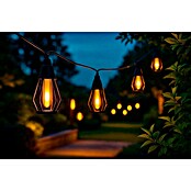 Garza Lámpara decorativa solar (7 m, Ámbar, Número de bombillas: 10 ud., 200 lm, IP44, Sensor crepuscular) | BAUHAUS