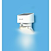 Garza Aplique solar LED para exterior (L x An x Al: 107 x 107 x 150 mm, Blanco, 2.000 lm, 3.000 K - 4.000 K, IP44) | BAUHAUS