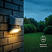 Garza Aplique solar LED para exterior (L x An x Al: 107 x 107 x 150 mm, Blanco, 2.000 lm, 3.000 K - 4.000 K, IP44) | BAUHAUS