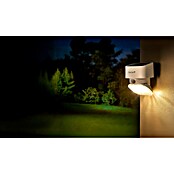 Garza Aplique solar LED para exterior (L x An x Al: 107 x 107 x 150 mm, Blanco, 2.000 lm, 3.000 K - 4.000 K, IP44) | BAUHAUS