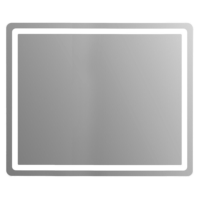 Espejo con luz LED Bruma (120 x 70 cm, Blanco frío) | BAUHAUS