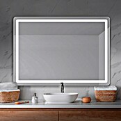 Espejo con luz LED Bruma (120 x 70 cm, Blanco frío) | BAUHAUS