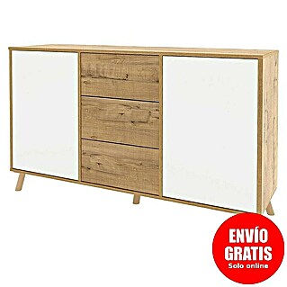 Muebles Pitarch Oslo Aparador  (Roble/Blanco)