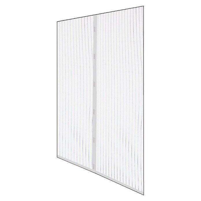 Mosquitera Ecco (An x Al: 120 x 160 cm, Puertas, Blanco, Fijación magnética) | BAUHAUS