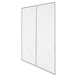 Mosquitera Ecco (An x Al: 120 x 160 cm, Puertas, Blanco, Fijación magnética)