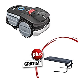 Sunseeker Mähroboter-Set V1 inkl. Garage (300 m², Schnittbreite: 16 cm, Kamera-gestützte Navigation)