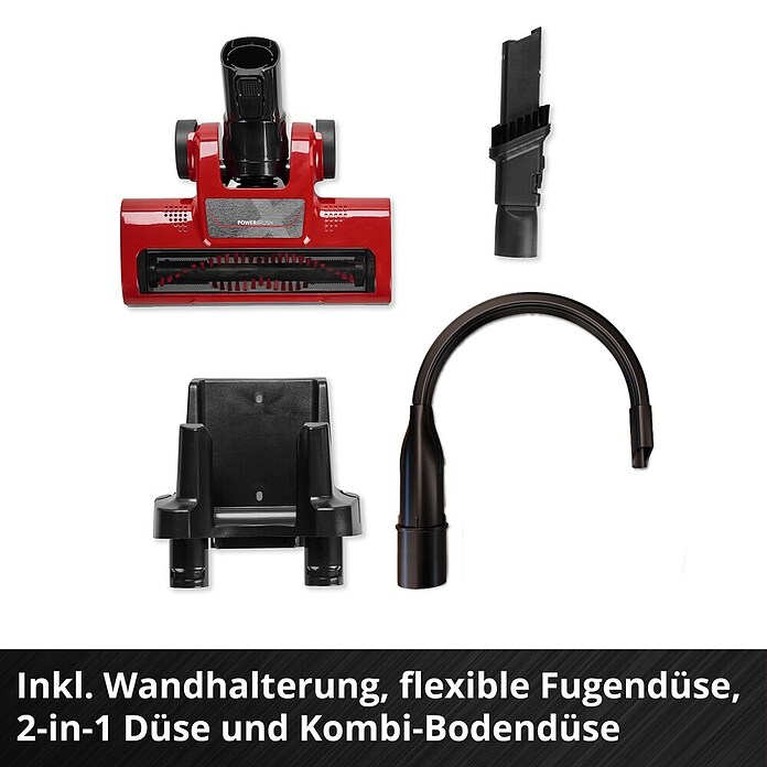 Einhell Power X-Change 18V Akku-Staubsauger TE-SV 18 Li (18 V, 1 Akku, 4 Ah, Behältervolumen: 0,6 l) | BAUHAUS