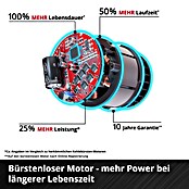 Einhell Power X-Change 18V Akku-Staubsauger TE-SV 18/270 Li BL-Solo (18 V, Ohne Akku, Behältervolumen: 0,85 l) | BAUHAUS
