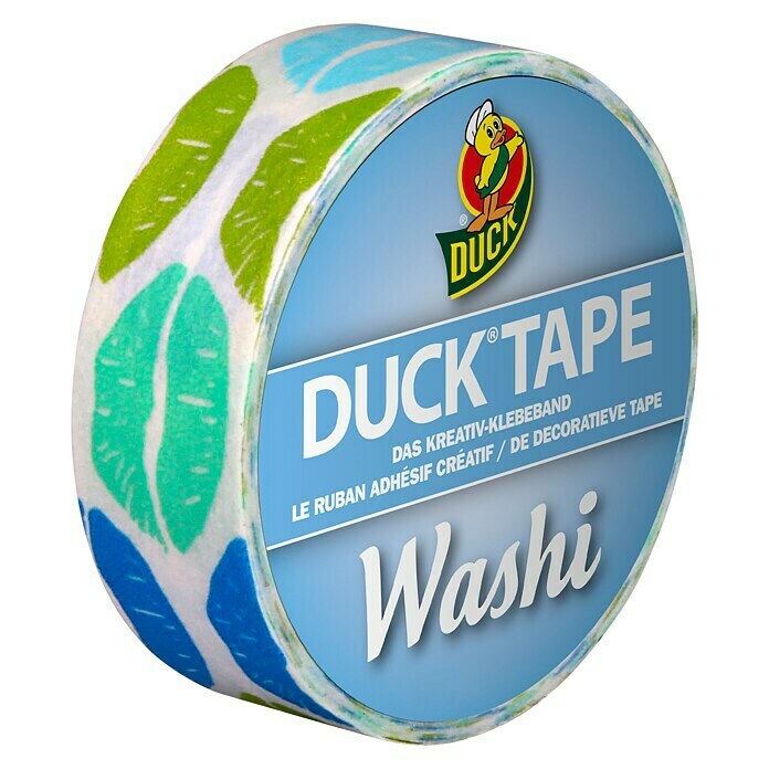 Duck Tape Kreativklebeband WashiAqua Kiss, 10 m x 15 mm Front View