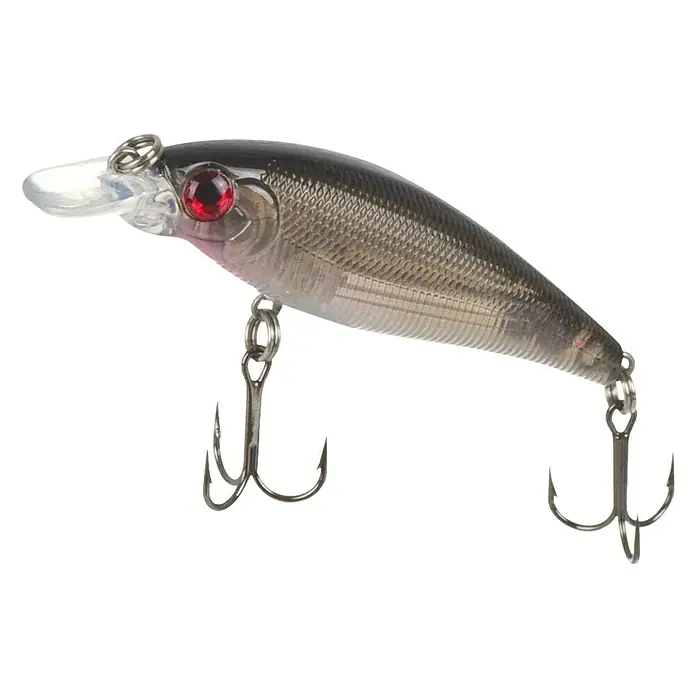 Westline Wobbler Step 60 - Zielfisch: Barsch/Forelle, 6 cm, Mit Drillingen, WF - Dieser Wobbler-Köder ist mit roten Augen und zwei Drillingen ausgestattet. Er eignet sich hervorragend zum Angeln im Süß- und Salzwasser.