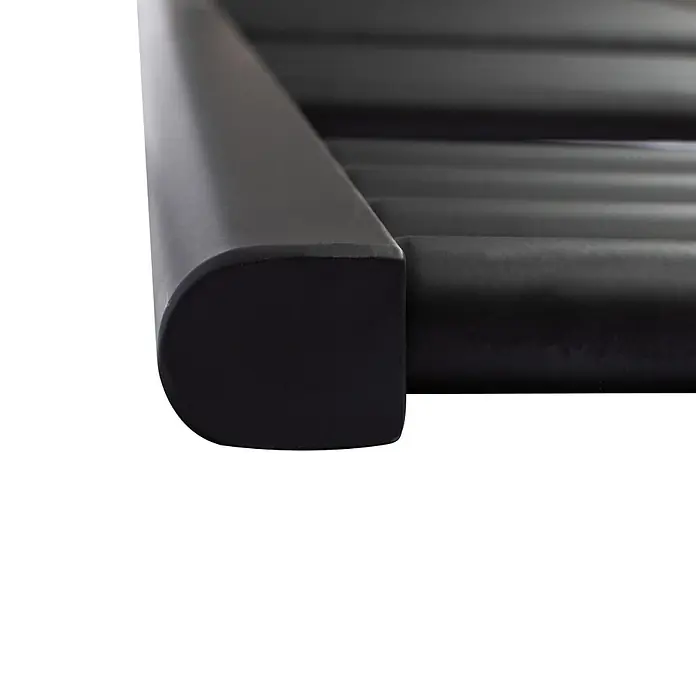 Interpromo Badheizkörper Sonora 60x160cm Schwarz - Handtuchheizkörper Heizkörper Bad mit Wandmontage - Mattschwarz
