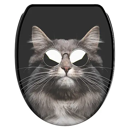 SANILO  WC-Sitz Cool Cat mit Schnellverschluss