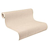 Rasch Vliestapete (Beige, Lebendige Struktur, Uni, 10,05 x 0,53 m)