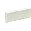 Profiles and more Sockelleiste Pro Flex (Weiß, 2,4 m x 10 mm x 44 mm, Einseitig gerundet)