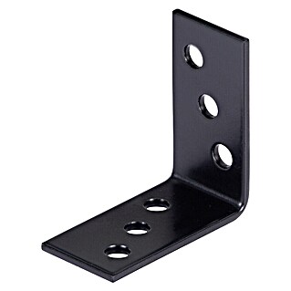 Stabilit Escuadra con placa perforada (L x An x Al: 40 x 40 x 20 mm, Revestido, Espesor: 2 mm)