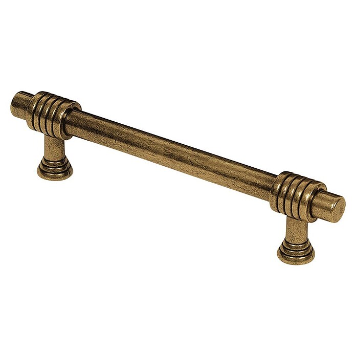 Steggriff (L x H: 128 x 14 mm, Lochabstand: 96 mm, Messing)