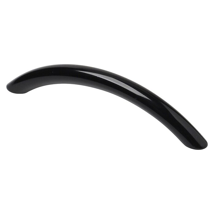 Bügelgriff (L x H: 112 x 10 mm, Lochabstand: 96 mm, Schwarz)