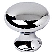 Rei Pomo para muebles 760 (Diámetro: 25 mm, Cromo, 4 ud.) | BAUHAUS