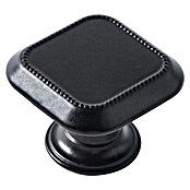 Rei Pomo para muebles (L x An: 30 x 30 mm, Negro, Mate, 4 ud.) | BAUHAUS