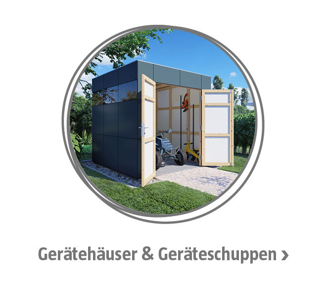 Gerätehäuser & Geräteschuppen