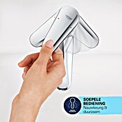 Grohe Start Wastafelkraan M-Size (Zwart, Mat) | BAUHAUS