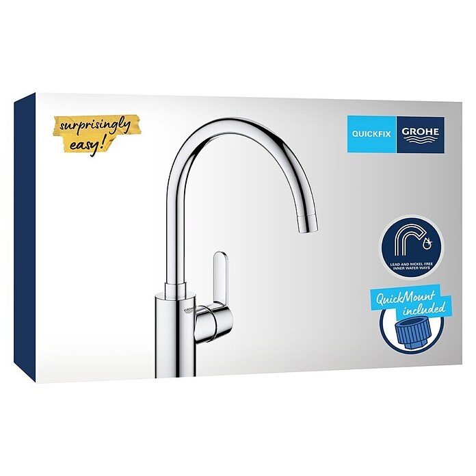 Grohe QuickFix Get Keukenkraan Get (Chroom, Glanzend) | BAUHAUS