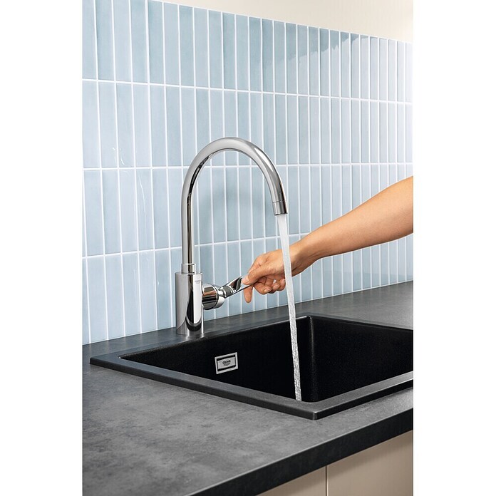 Grohe QuickFix Get Keukenkraan Get (Chroom, Glanzend) | BAUHAUS