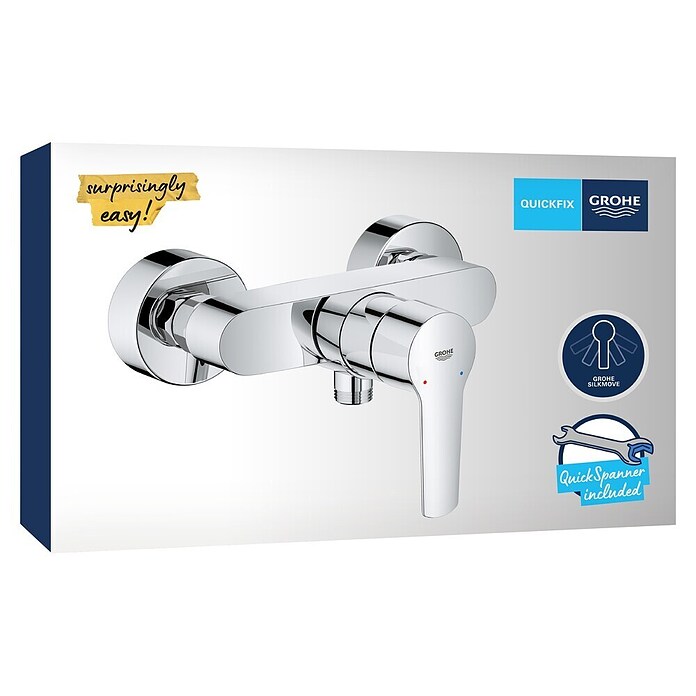 Grohe QuickFix Brausearmatur Start (Chrom, Glänzend, Messing) | BAUHAUS