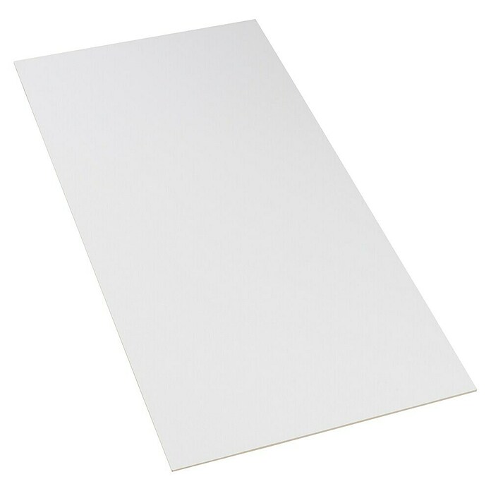 Sperrholzplatte Fixmaß (Pappel, 1.200 x 600 x 4 mm, Weiß)