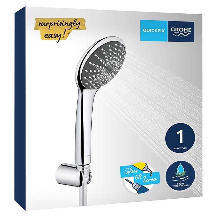 Grohe Vitalio Joy Doucheset 110 Mono (Zilver) | BAUHAUS