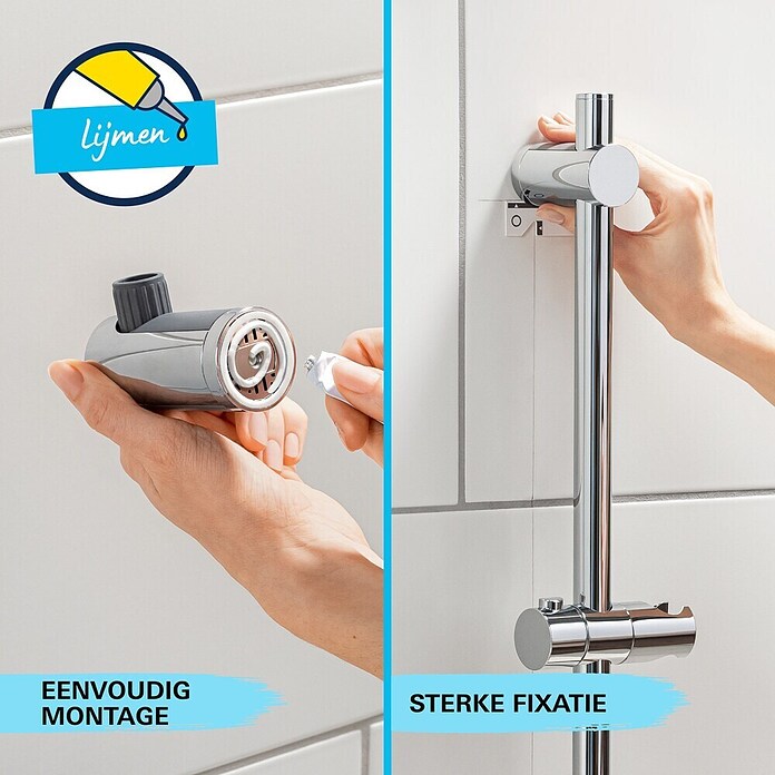 Grohe Vitalio Joy Doucheset 110 Massage (Gatafstand: 47 cm - 62 cm, Chroom) | BAUHAUS