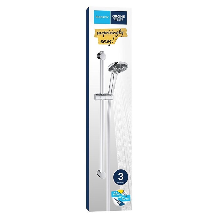 Grohe Vitalio Joy Brause-Set (Lochabstand: 47 cm - 62 cm) | BAUHAUS