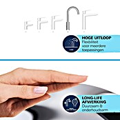 Grohe QuickFix Wastafelkraan Get L-Size (Chroom, Glanzend) | BAUHAUS