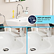 Grohe Start Edge Wastafelkraan Start Edge L-Size (Overstek reikwijdte: 141 mm, Chroom, Glanzend) | BAUHAUS
