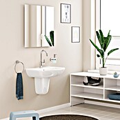 Grohe Start Edge Wastafelkraan Start Edge L-Size (Overstek reikwijdte: 141 mm, Chroom, Glanzend) | BAUHAUS
