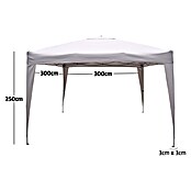Sunfun Faltpavillon Easy Up (Beige, 3 x 3 m)