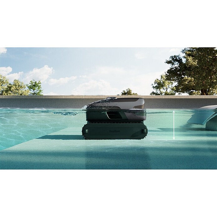 Beatbot Robot de piscina Sora P7 (Funcionamiento con batería, Específico para: Piscinas de hasta 300 m², Potencia de filtración: 25,7 m³/h) | BAUHAUS