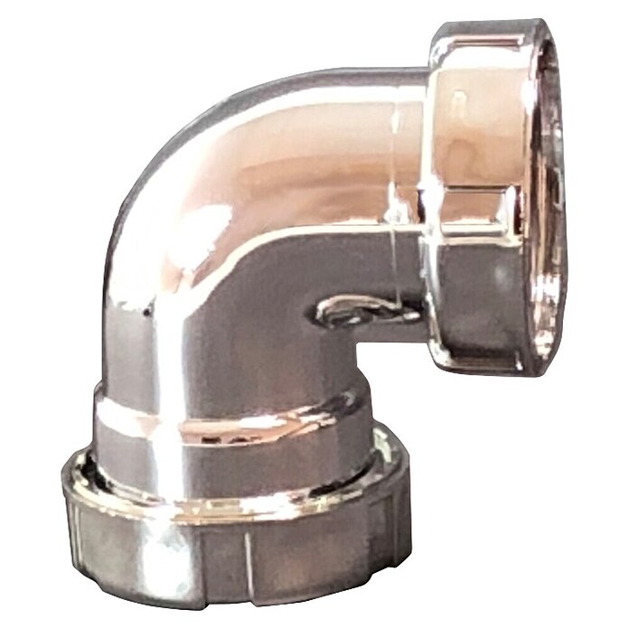 Tecnoagua Codo M-H (1 ½″, 90 °, Cromo) | BAUHAUS