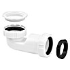 Tecnoagua Codo sifón espacios reducidos (40 mm, 1 ½″, Blanco) | BAUHAUS