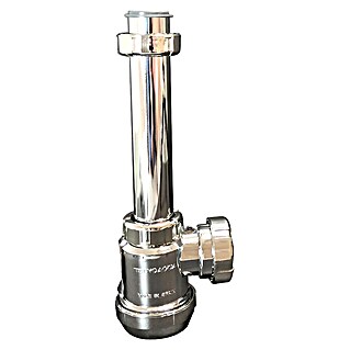 Tecnoagua Sifón de botella extensible (1¼'', 40 mm, Cromo)