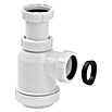 Tecnoagua Sifón de botella extensible con tuerca loca (1¼'', Blanco) | BAUHAUS
