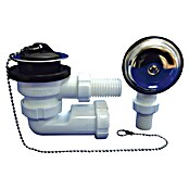 Tecnoagua Válvula para bañera con sifón salida horizontal (1 ½″, Apto para: Bañeras) | BAUHAUS