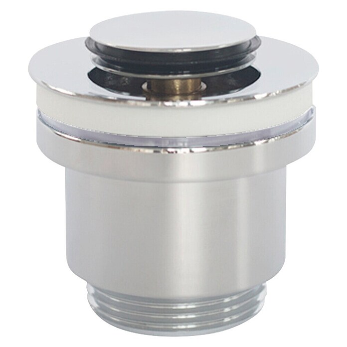 Tecnoagua Válvula click clack T-304N (1¼'', Cromo) | BAUHAUS